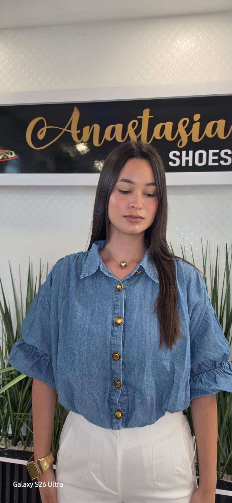 Blusa Denim